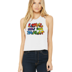 Crop Tank - Love How You Sweat