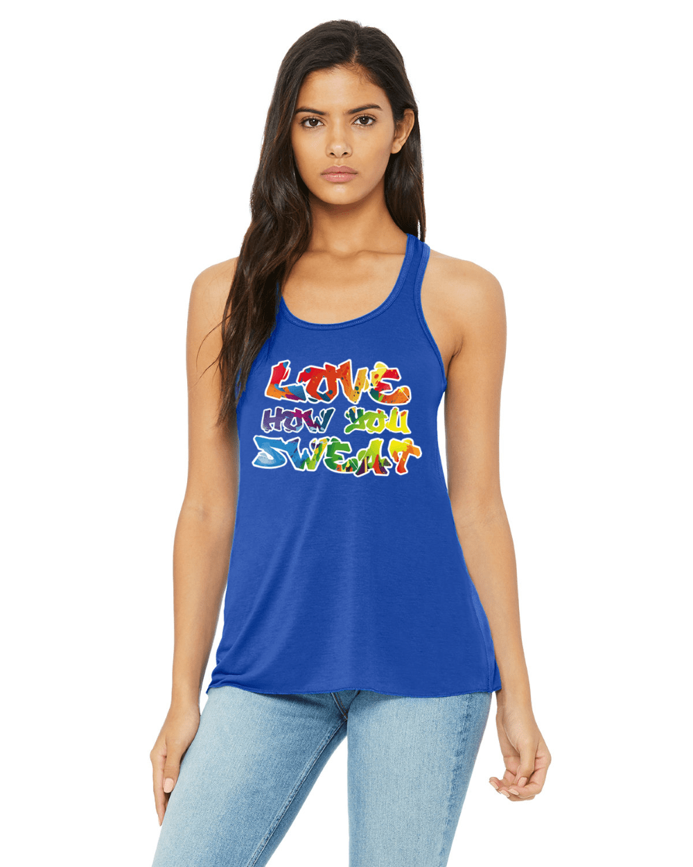 Flowy Tank - Love How You Sweat - Image 7