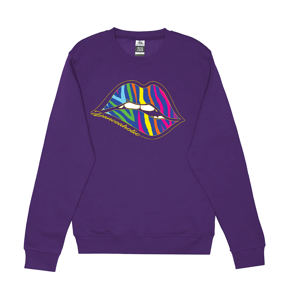 Crew Neck Sweater - Danceaholic Lips - Image 3